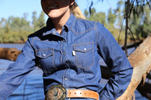 Load image into Gallery viewer, Reba - Western Denim Gal - relaxed fit