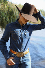 Load image into Gallery viewer, Reba - Western Denim Gal - relaxed fit