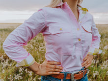 Load image into Gallery viewer, Antola Trading JANE Half Button Shirt
