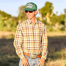 Load image into Gallery viewer, Reba - Tan Full Button