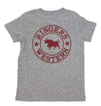 Load image into Gallery viewer, RINGERS WESTERN Kids Signature Bull Tee in Grey