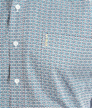 Load image into Gallery viewer, Cinch Men's Gray Geometric Print Western Button-Down Shirt - MTW1343083