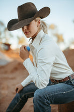 Load image into Gallery viewer, House of Cheri Whisper Cream Semi-Fit Ladies Shirt