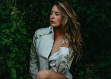 Load image into Gallery viewer, House of Cheri Cool Grey Relaxed Fitted Shirt