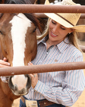 Load image into Gallery viewer, Women’s TENCEL™ Arena Fit Button-Down Western Shirt - MSW9165085