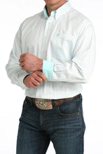 Load image into Gallery viewer, Cinch Men's Classic Fit Button Down Striped shirt - MTW1106061