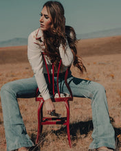 Load image into Gallery viewer, CC Carissa Classic Light Wash Trouser