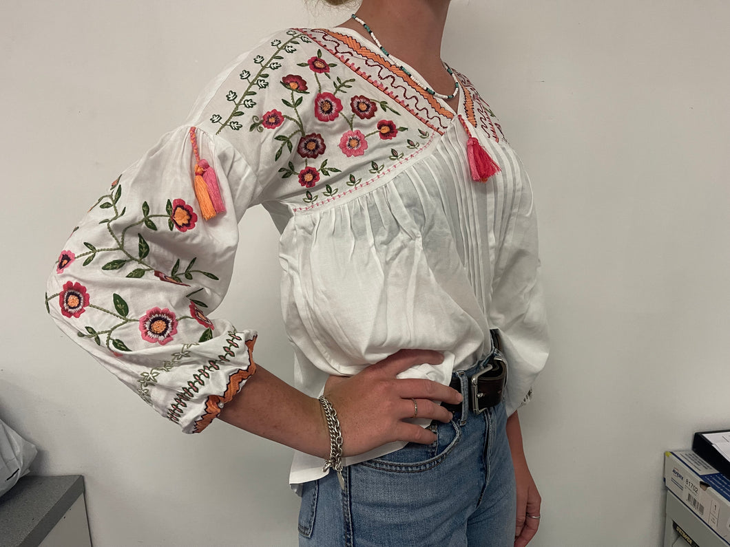 Cactus Rose Salvador Blouse