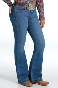CINCH Women's Slim Fit Lynden Trouser Medium Wash MJ81454089
