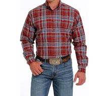 Load image into Gallery viewer, CINCH Men&#39;s plaid long sleeve shirt MTW1105620