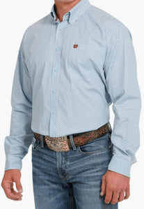 CINCH Men's plaid long sleeve shirt MTW1105631LTB
