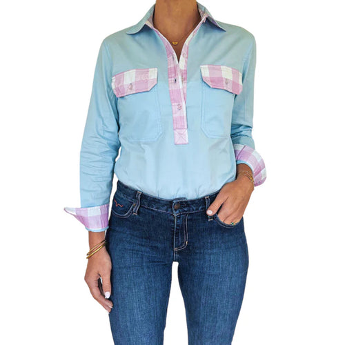 Antola Trading Emma Half Button Shirt