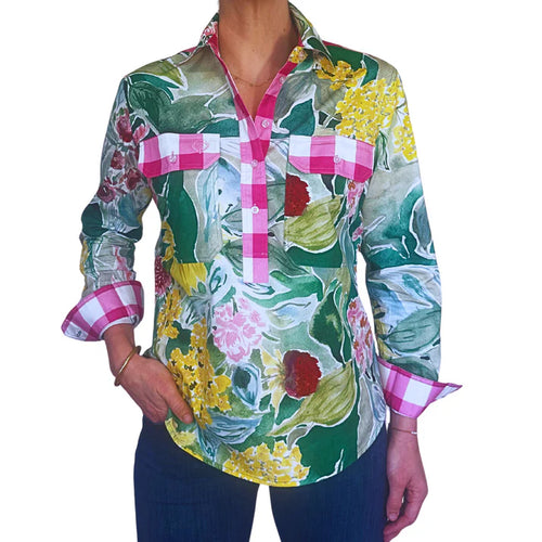 Antola Trading Joscelin Half Button Shirt