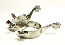 Load image into Gallery viewer, Kalgoorlie Silver City Handmade Rasp Spurs - SP-KSCKS
