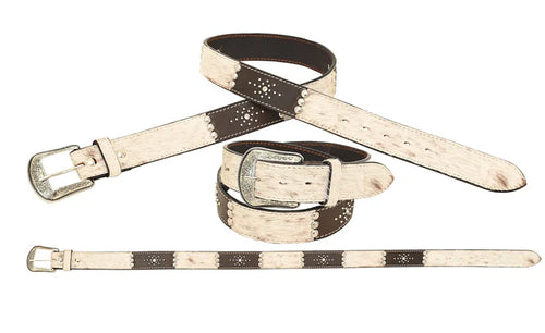 Lainey - Ladies Hair on Hide Belt