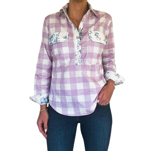 Antola Trading Megan Half Button Shirt