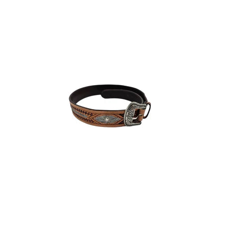 Montana Blue Sky Stamped & Woven Belt
