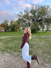 Load image into Gallery viewer, Reba - Crisp Linen Skirt