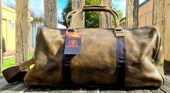 Waylon Overnight Leather Bag – Hitching Rail
