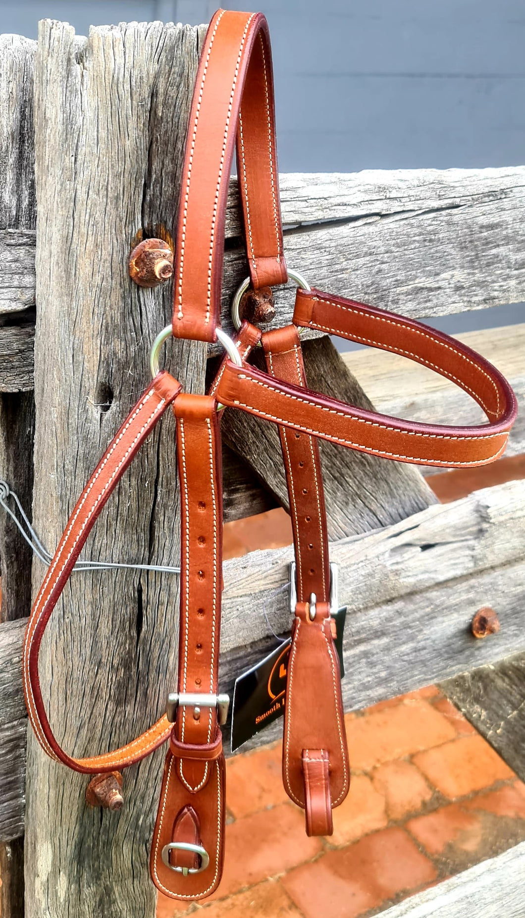 BRIDLE  SLC-HS -1883 Double Buckle Bridle