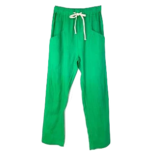 Little Lies - Luxe linen Pants -  Emerald