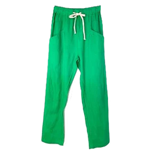 Little Lies - Luxe linen Pants -  Emerald