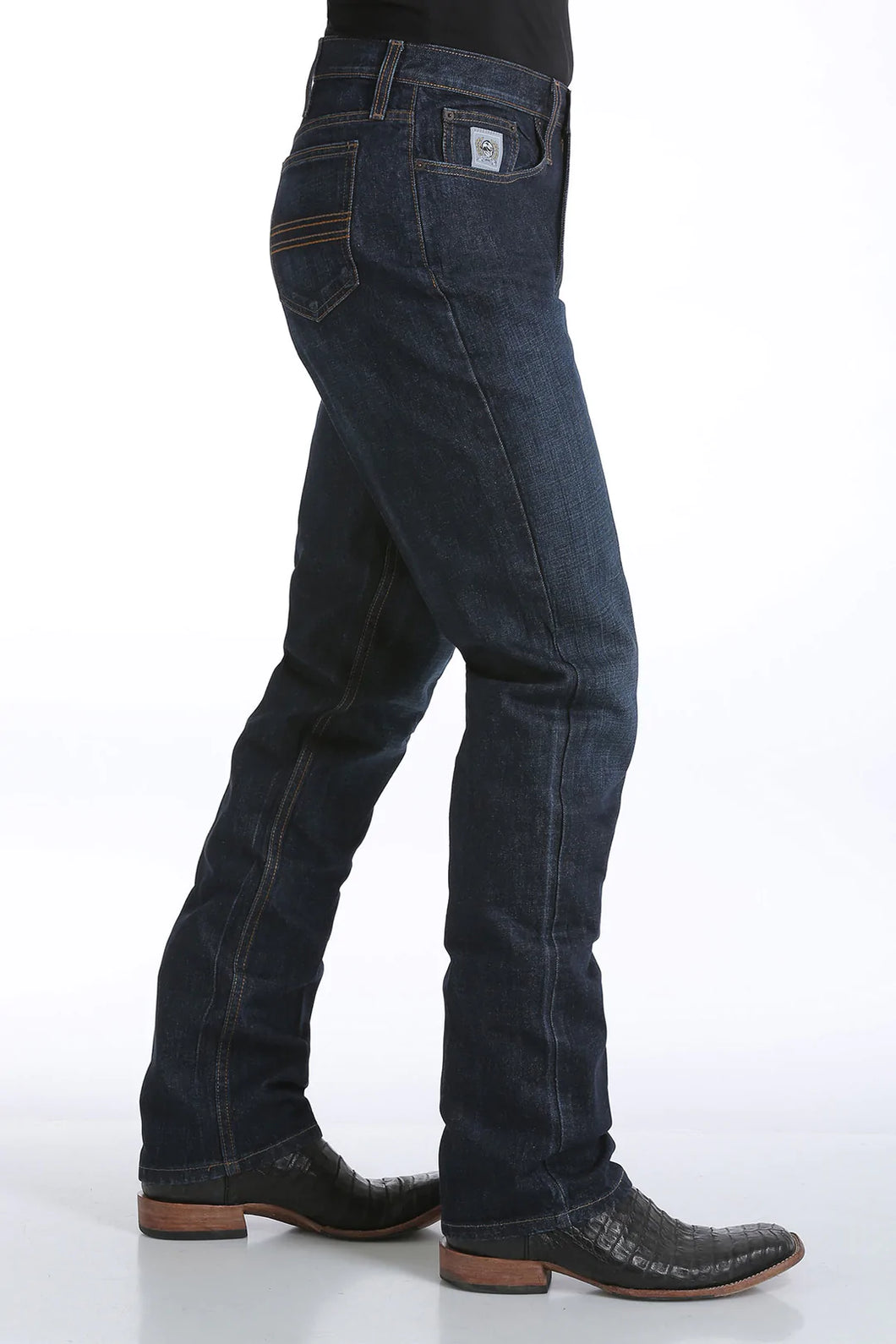 MB98034002 Silver Label Dark Wash CINCH Jeans