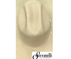 Serratelli SILVERBELLY 6X Felt Hat with S3 Crown & 4 1/4" Brim