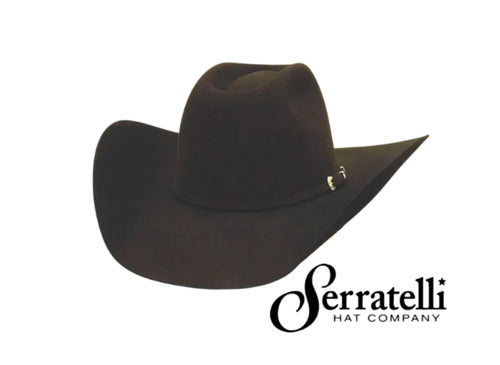 Serratelli MINK 6X Felt Hat with S4 High Crown & 4 3/8