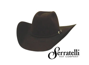 Serratelli MINK 6X Felt Hat with S4 High Crown & 4 3/8" Brim